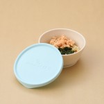 天然聚乳酸兒童碗套裝 (附吸盤) - 薄荷 - Miniware