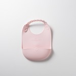 Silibib 嬰兒膠矽圍兜 - 粉紅色 - Miniware - BabyOnline HK