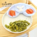 Healthy Meal Set - Grey/Cotton Candy - Miniware - BabyOnline HK