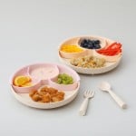 Healthy Meal Set - Vanilla/Peach - Miniware - BabyOnline HK