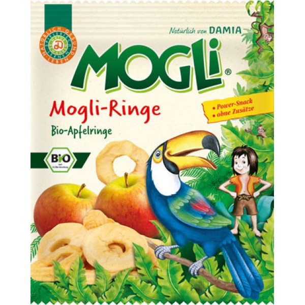 Organic Apple-Rings 35g - Mogli - BabyOnline HK
