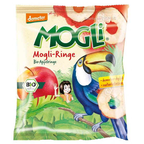 Organic Apple-Rings 30g - Mogli - BabyOnline HK