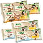 Organic Coconut Wafers 15g (3 pcs) + Organic Cocoa Wafers 15g (3 pcs) - Mogli - BabyOnline HK