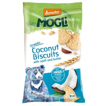 Organic Bear Coconut Biscuit 50g