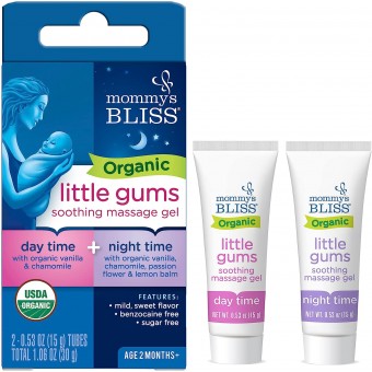 Mommy's Bliss - Organic Gum Massage Gel (2 Tubes - 15g each)