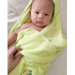 Bamboo Bath Towel (70 x 140cm) - Green - Moo Moo Kow - BabyOnline HK