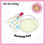 Doo Doo Mooky - Washable Bamboo Nursing Pad (2 pairs) - Moo Moo Kow - BabyOnline HK