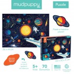 Geography Puzzle - Solar System (70 pcs) - Mudpuppy - BabyOnline HK