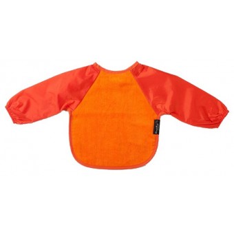 Sleeved Wonder Bib - Orange (18 - 36 months)