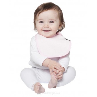 Infant Wonder Bib - Baby Pink