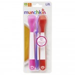 Lift 嬰兒軟匙 (3件) - 紅/粉紅/紫 - Munchkin - BabyOnline HK