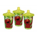 Sesame Street Re-Usable Spill-Proof Cups 296ml (3 pieces) - Munchkin - BabyOnline HK