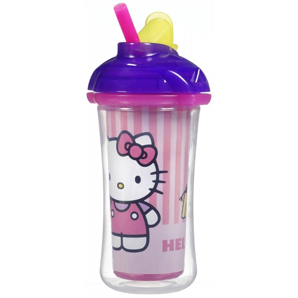 Hello Kitty - Insulated Straw Cup 266 ml - Munchkin - BabyOnline HK