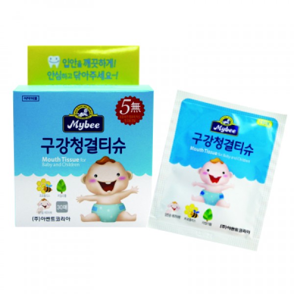 嬰兒口腔清潔濕紙巾 (30片裝) - MyBee - BabyOnline HK