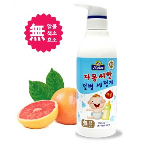 Grapefruit Seed Baby Bottle Liquid Cleanser 500ml - MyBee - BabyOnline HK