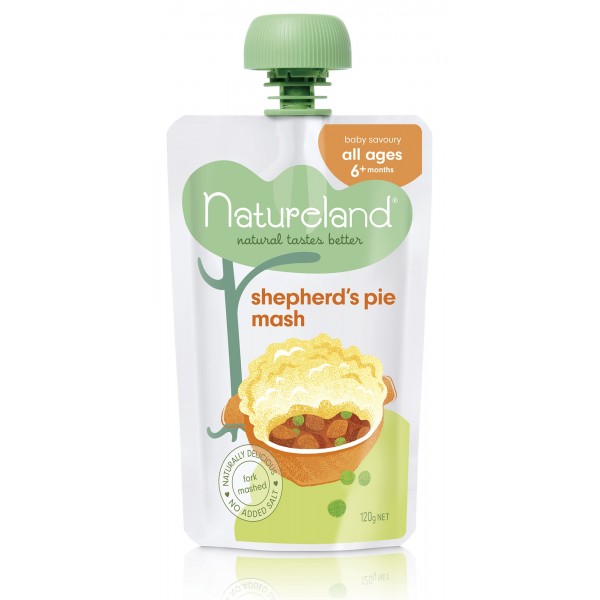 Shepherd's Pie Mash 120g - Natureland - BabyOnline HK