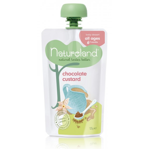 Chocolate Custard 120g - Natureland - BabyOnline HK