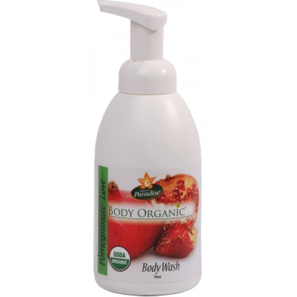 Body Organic Pomegranate Body Wash (18oz.) - Nature's Paradise - BabyOnline HK