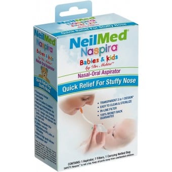 NeilMed - Naspira - Nasal Suction for Babies & Kids