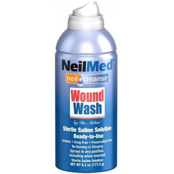 NeilMed - Cleanse Sterile Saline Wound Wash 177ml - NeilMed - BabyOnline HK