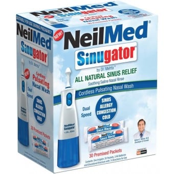 NeilMed - Sinugator Cordless Pulsating Nasal Wash