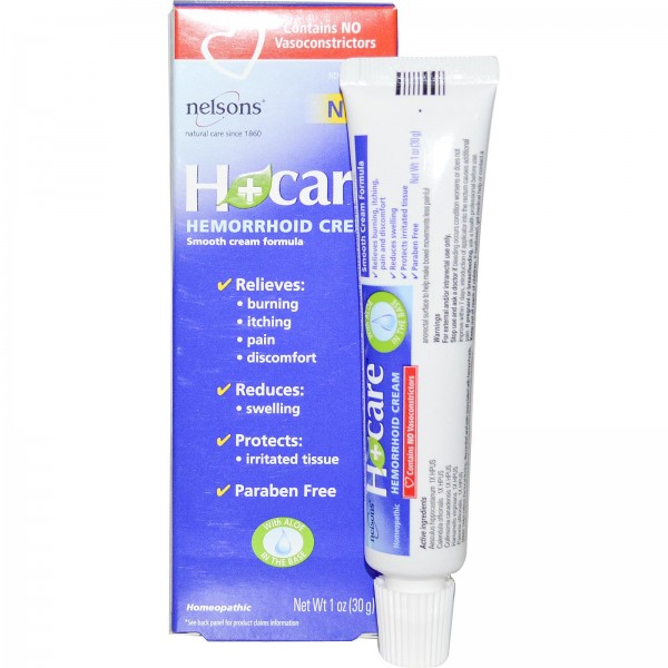 H+Care - Hemorrhoid Cream 30g - Nelsons - BabyOnline HK