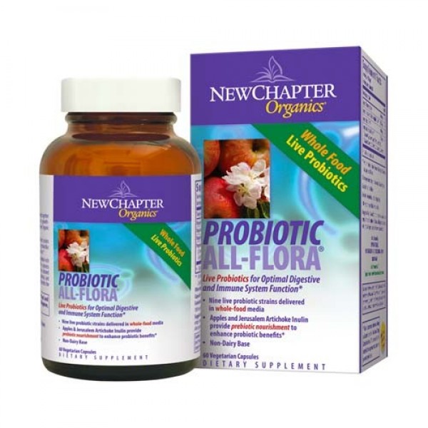 Probiotic All-Flora® (120Vcap) - New Chapter - BabyOnline HK