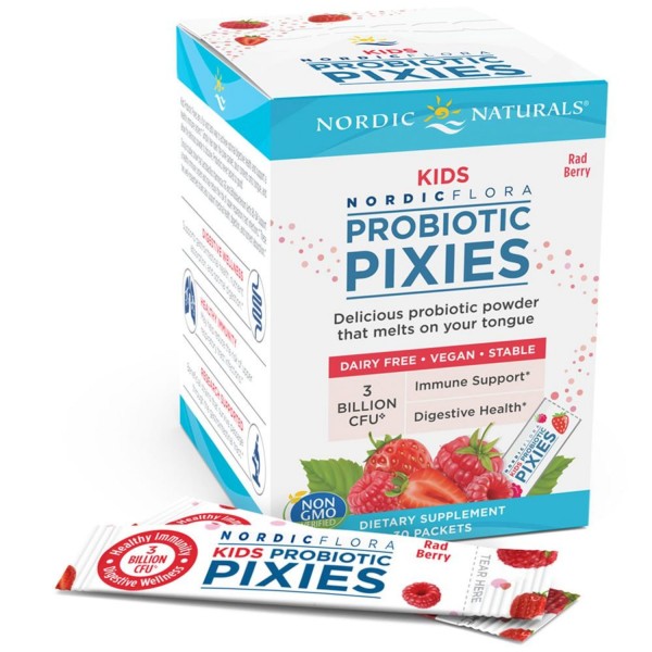 Nordic Naturals - Kids Nordic Flora Probiotic Pixies (30 packs) - Nordic Naturals - BabyOnline HK