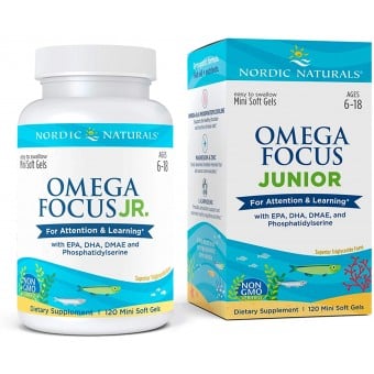 Nordic Naturals - Omega Focus Junior (120 Mini Soft Gels)