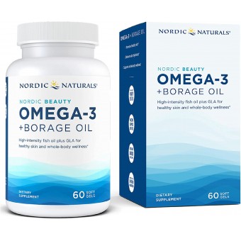 Nordic Naturals - Nordic Beauty Omega-3 + Borage Oil (60 soft gels)