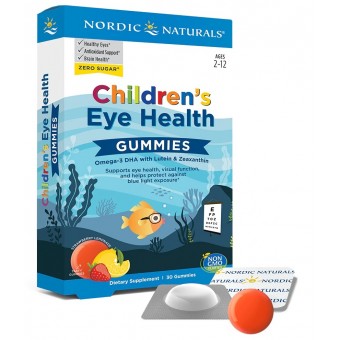 Nordic Naturals - Children’s Eye Health Gummies (士多啤梨檸檬味) - 30粒