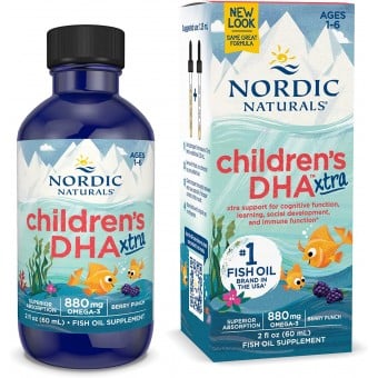 Nordic Naturals - Children's DHA Xtra (Berry Punch) 60ml