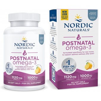 Nordic Naturals - 孕婦產後 PosNatal DHA (60粒)