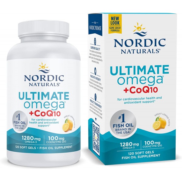 Nordic Naturals - Ultimate Omega +CoQ10 (120 soft gels) - Nordic Naturals - BabyOnline HK