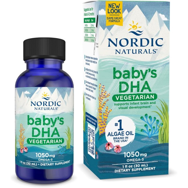 Nordic Naturals - Baby's DHA (Vegetarian) 1oz - Nordic Naturals - BabyOnline HK