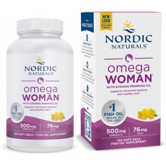 Nordic Naturals - Omega Woman with Evening Primrose Oil Blend (120 soft gels)