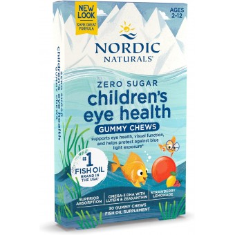 Nordic Naturals - Children’s Eye Health Gummies (Strawberry Lemonade) - 30 Gummies