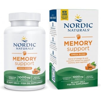 Nordic Naturals - Memory Support - Omega Blend (60 Soft Gels)