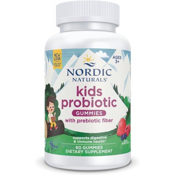 Nordic Naturals - Kids Nordic Flora Probiotic Gummies (60 gummies) - Nordic Naturals - BabyOnline HK