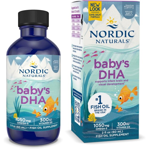 Nordic Naturals - Baby's DHA 2oz - Nordic Naturals - BabyOnline HK