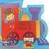 Train Jigsaw Puzzle & Book in Shaped Storage Box (72pcs)