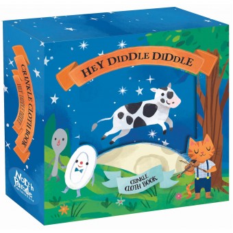 Crinkle Cloth Book - Hey, Diddle, Diddle