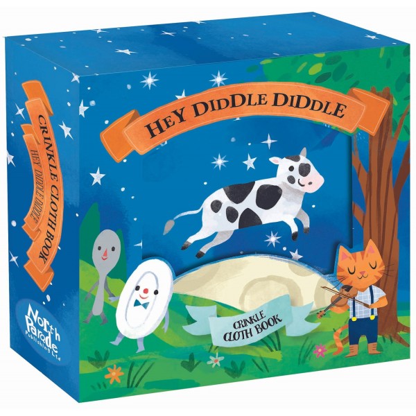 Crinkle Cloth Book - Hey, Diddle, Diddle - North Parade - BabyOnline HK