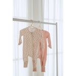 Bamboo Baby Sleepsuits (2pcs) - Pink - NotTooBig