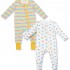 竹纖維嬰兒睡衣 (2件裝) - 快樂天氣