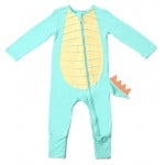 Bamboo Baby Sleepsuits (2pcs) - Dino - NotTooBig - BabyOnline HK