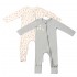 竹纖維嬰兒睡衣 (2件裝) - 天鵝