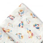 竹纖維包巾 (3件裝) - 兔子 - NotTooBig - BabyOnline HK