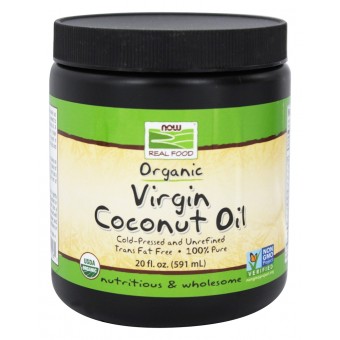 Certified Organic Virgin Coconut Oil - 591ml / 20 oz 