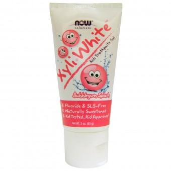 XyliWhite - Kids Toothpaste Gel (Flouride Free) - Bubblegum 85g